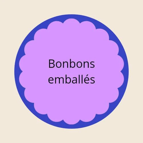 Bonbons emballés