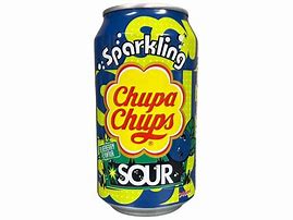 CHUPA CHUPS SPARKLING SOUR BLUERRY Myrtille Acide