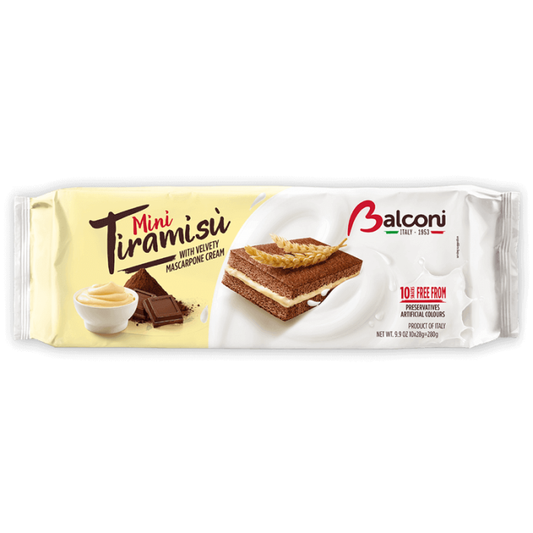 Balconi - Mini Tiramisu (280gr) 10 pieces