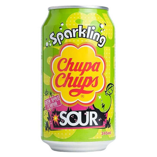 CHUPA CHUPS SOUR SPARKLING SOUR APPLE Pomme Verte