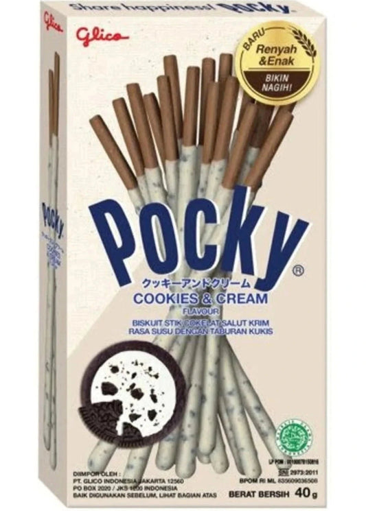 POCKY COOKIES& CREAM Halal