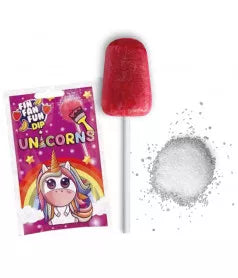 STRAWBERRY/BANANA UNICORN POWDER LOLLIPOP